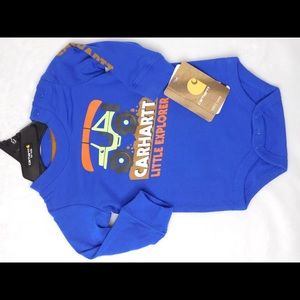 Carhartt baby onesie